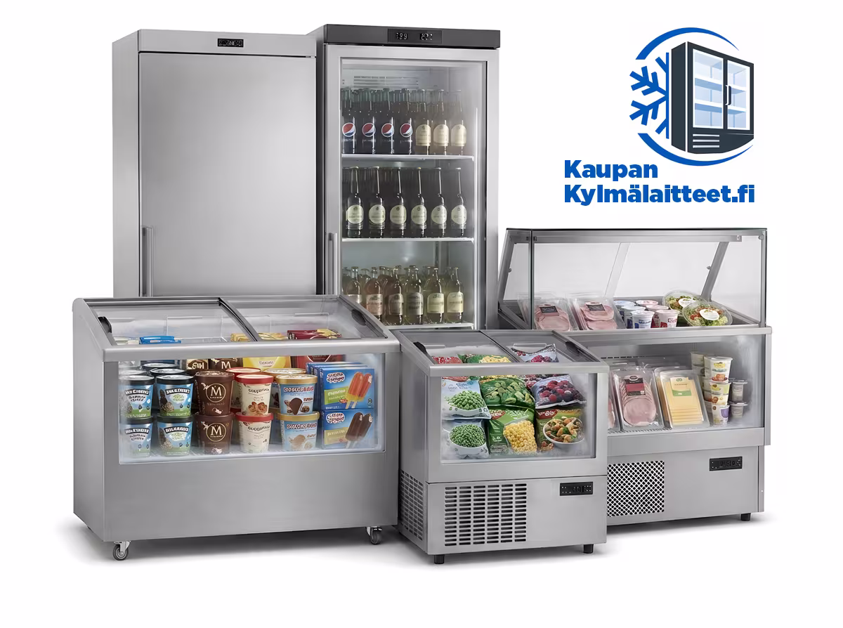 Käytetyt kaupan kylmälaitteet suoraan varastosta